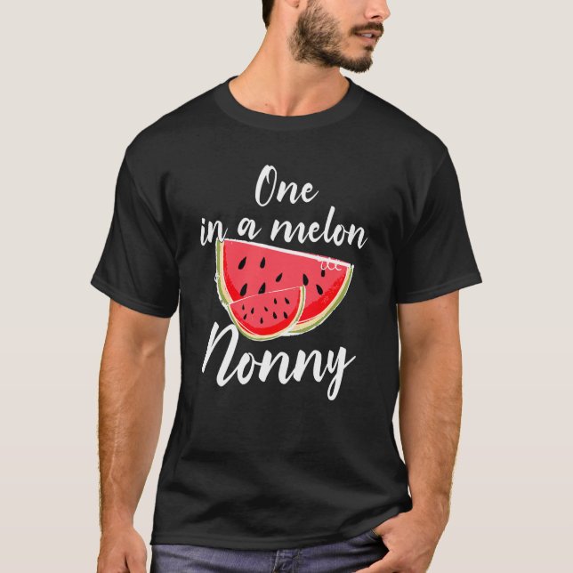 Camiseta Um Em Uma Férias De Verão Melon Nonny Waterlemon G (Frente)