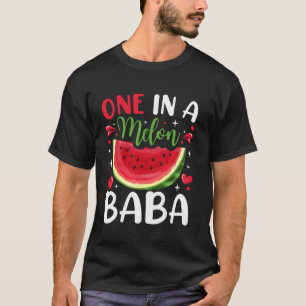 Camiseta Um em uma Festa de aniversário de Verão Melon Baba