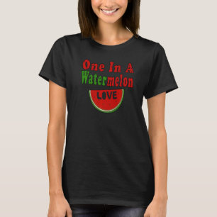 Camiseta Um Em Uma Melancia Adorava Melon Sommer