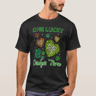 Camiseta Um Enfermeiro de Diálise Sortudo do St Patricks Bu
