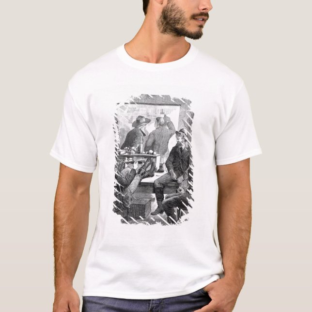 Camiseta Um escritório de terra de Kansas (Frente)