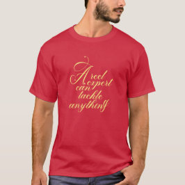 Camiseta Um Especialista Da Reel Pode Lidar Com Gráficos Ve