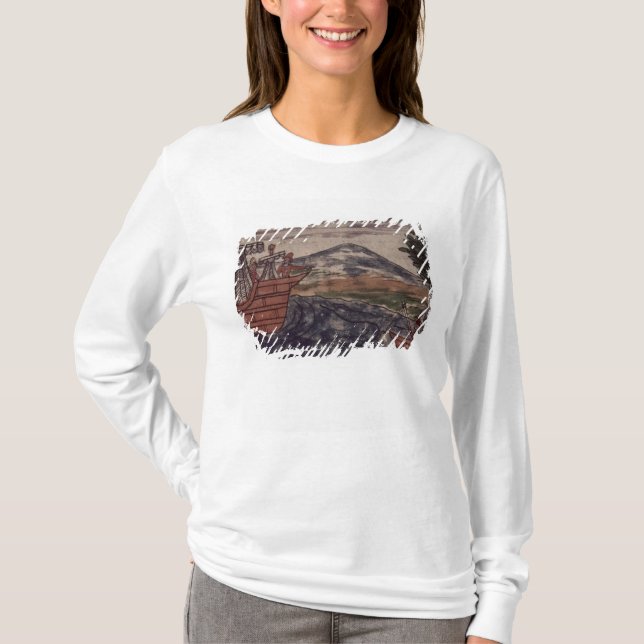 Camiseta Um espião indiano observa (Frente)
