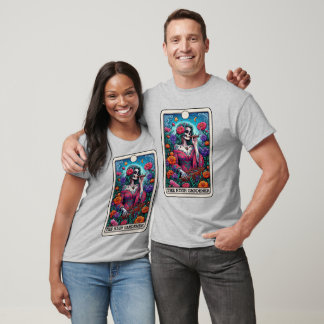 Camiseta Um esqueleto o tarot do jardineiro alto