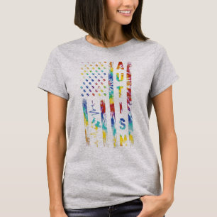 Camiseta Um Excelente de Consciência do Autismo Design com