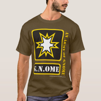 Camiseta Um exército do gnomo