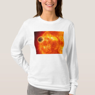 Camiseta Um exoplaneta gigante do gás