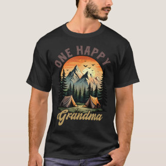 Camiseta Um Feliz Aniversário de 1 Ano da Vovó Camper de Ac