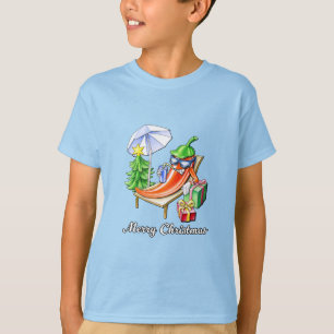 Camiseta Um Feliz Natal em Sunshade e Tree