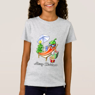 Camiseta Um Feliz Natal em Sunshade e Tree
