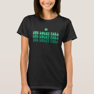 Camiseta Um Feliz Par De Dia de São Patrício Para Educador