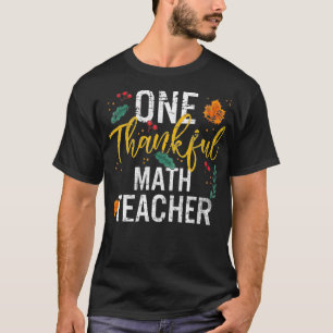 Camiseta Um Feliz Professor de Matemática Caiu no Graças