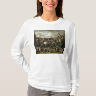 Camiseta Um festival em Antuérpia