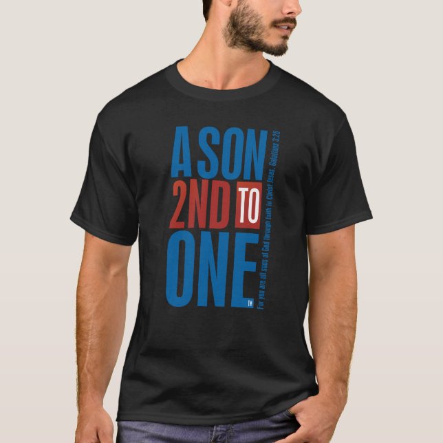Camiseta Um filho em segundo a um (Frente)