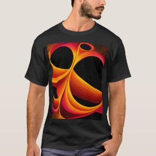Camiseta Um Fractal de Mandelbrot Muito Manipulado