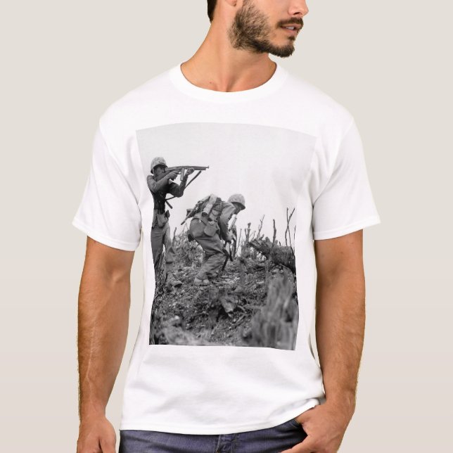 Camiseta Um fuzileiro naval da imagem _War da ?a Divisão de (Frente)