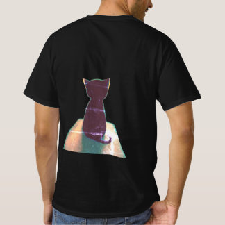 Camiseta Um gato com ele voltou