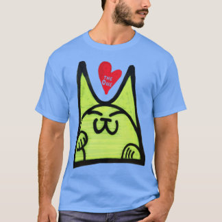Camiseta Um gato de Grafite