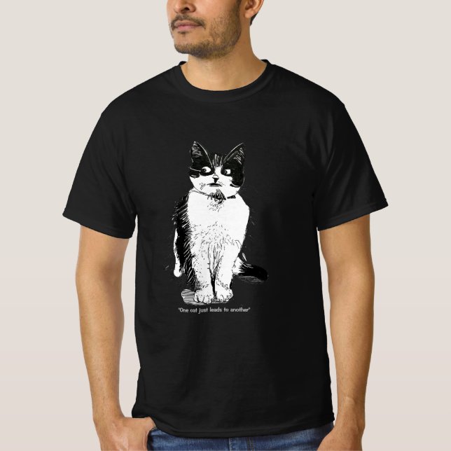 Camiseta Um Gato Leva a Outro (Frente)