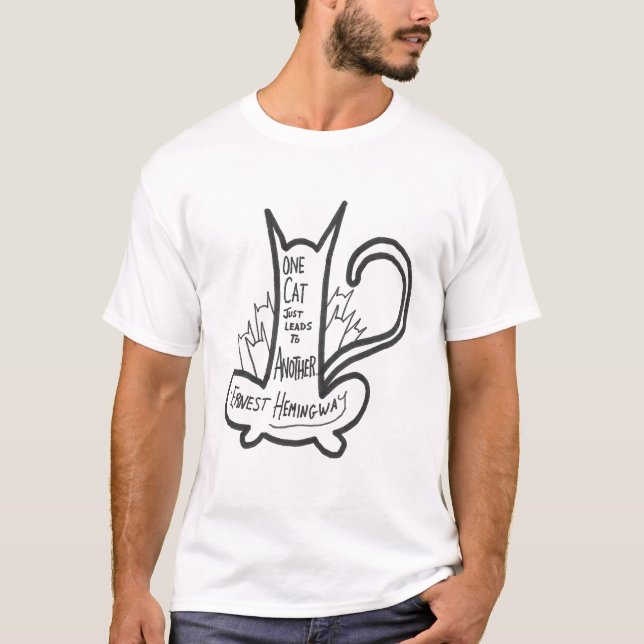 Camiseta Um Gato Leva a Outro (Frente)