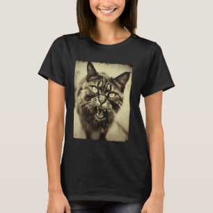 Camiseta Um Gato Muito Bravo Para Amantes de Gatos Engraçad