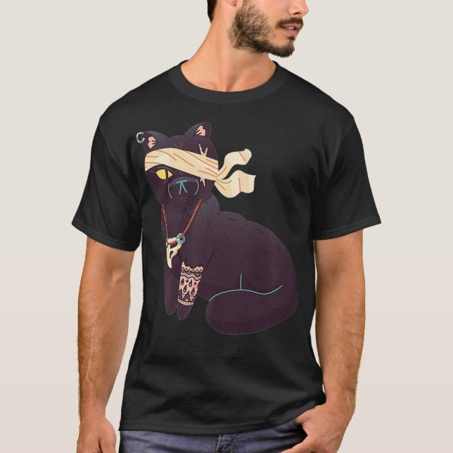 Camiseta Um Gato Pirata De Olhos (Frente)