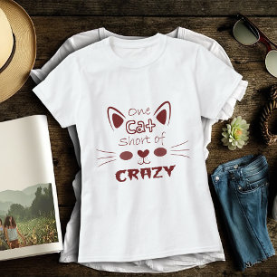 Camiseta Um Gato sem graça, Engraçado, Engraçado!