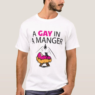Camiseta Um gay em um comedoiro