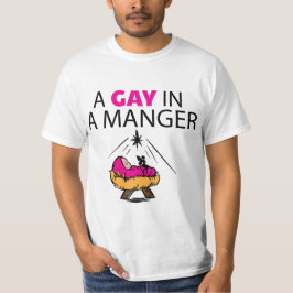 Camiseta Um gay em um t-shirt do valor do comedoiro