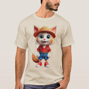 Camiseta Um gráfico de trendê