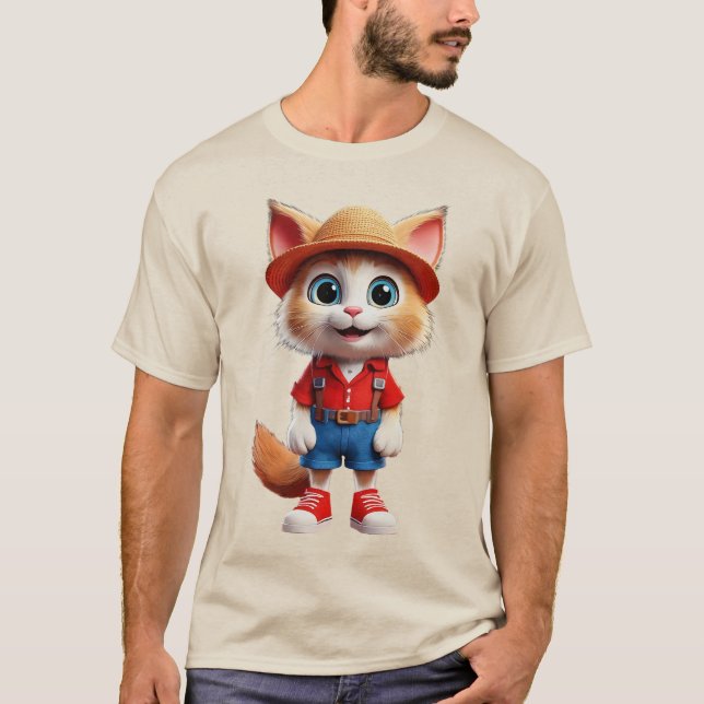 Camiseta Um gráfico de trendê (Frente)