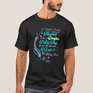 Camiseta Um Grande Abraço E Diga À Minha Filha O Quanto E