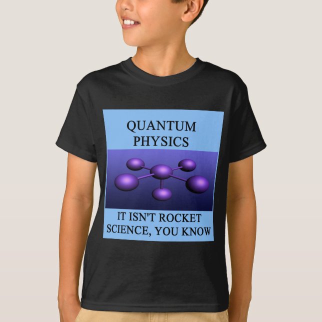 Camiseta Um grande design da física (Frente)