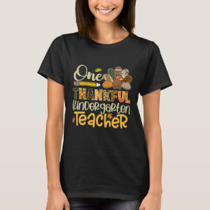 Camiseta Um Grato Professor de Jardim de Infância Plaid de
