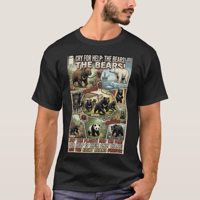 Camiseta Um grito de ajuda (Frente)