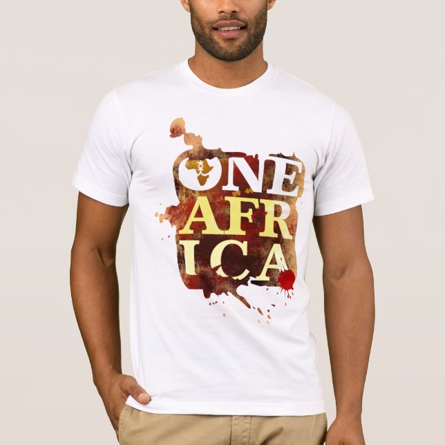 Camiseta Um Grunge de África (Frente)