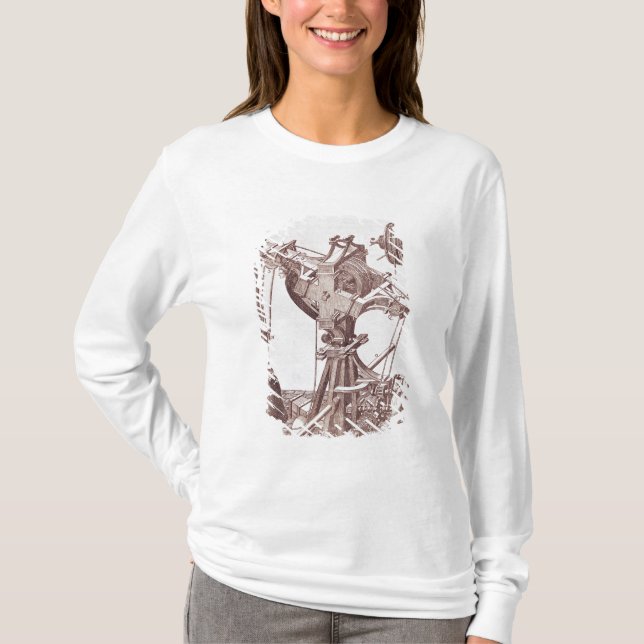 Camiseta Um guindaste (Frente)