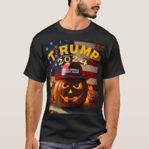 Camiseta Um Halloween Presidencial: Trump 2024