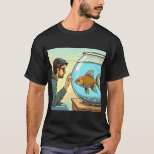 Camiseta Um homem e seu peixe