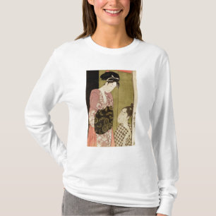 Camiseta Um homem que pinta uma mulher
