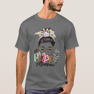 Camiseta Um Hoppy Memaw Mensagem Cabelo Pedrado Felz pascoa