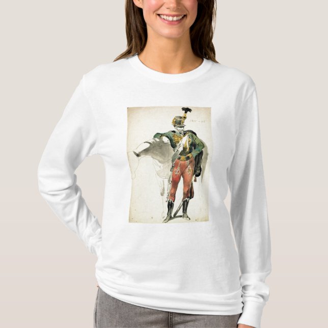 Camiseta Um Hussar do 9o regimento (Frente)