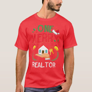 Camiseta Um Imobiliário de Feliz Suor de Natal Feio