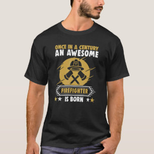 Camiseta Um Incrível Bombeiro Aniversário de Bombeiros