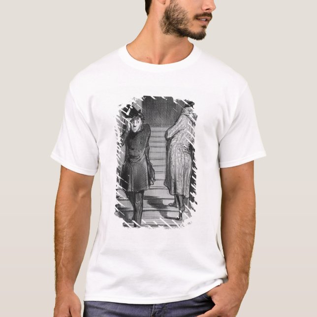 Camiseta Um inquilino que deva três termos (Frente)