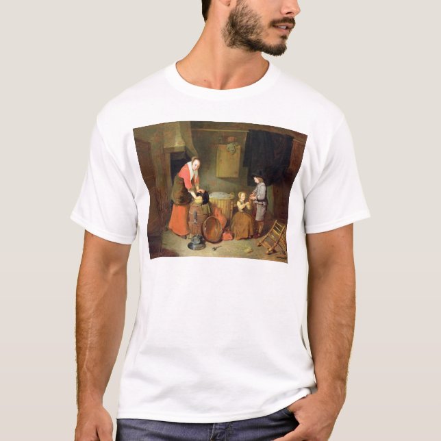 Camiseta Um interior da cozinha, século XVII (Frente)