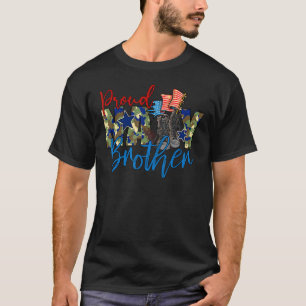 Camiseta Um Irmão Orgulhoso Nos Orgulha Na Vy Irmão Gordo