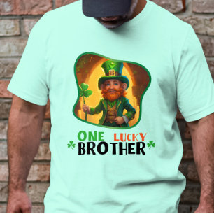 Camiseta Um Irmão Sortudo - Bênçãos Irlandesas
