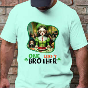Camiseta Um Irmão Sortudo - Carnaval de Cloverleaf