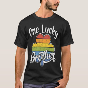 Camiseta Um Irmão Sortudo Divertido Irlandês C Rua Patrick